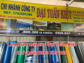 Linh kiện mái che Đại Tuấn Kiệt