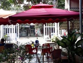 Dù che quán cà phê sân vườn tại Đồng Nai