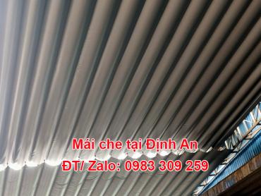 Thi công mái che tại Định An – Bình Dương