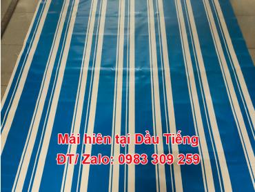 Thi công mái hiên tại Dầu Tiếng - Bình Dương