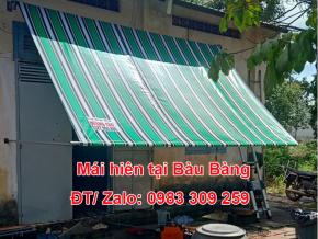 Mái hiên tại Bàu Bàng