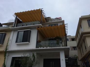 Thiết kế lắp đặt mái xếp tại Phú Giáo – Bình Dương