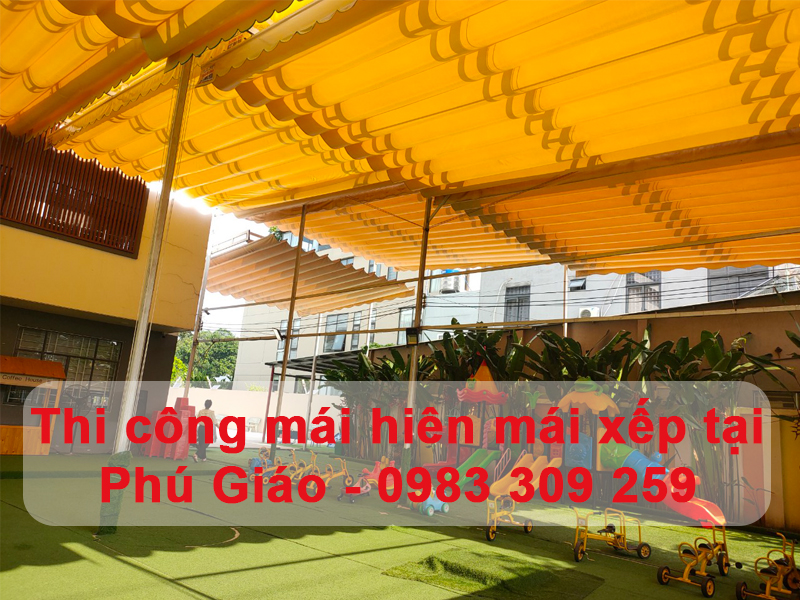 Mái hiên - Mái xếp tại Phú Giáo