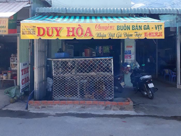 Mái hiên di động tại Nhơn Trạch