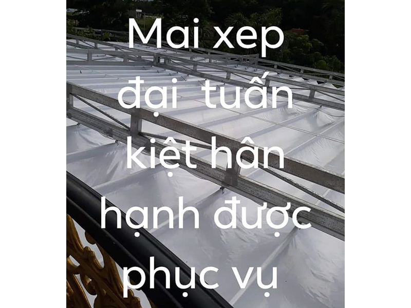 Mái kéo bạt