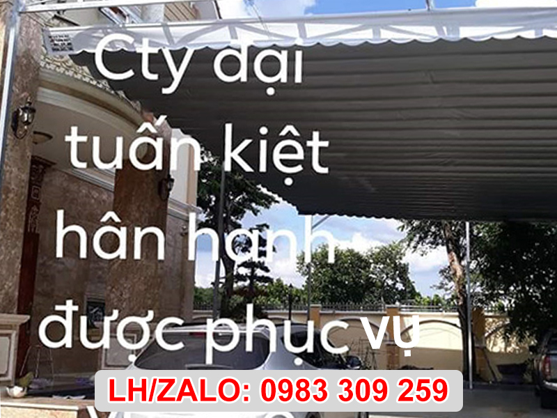 Mái kéo bạt
