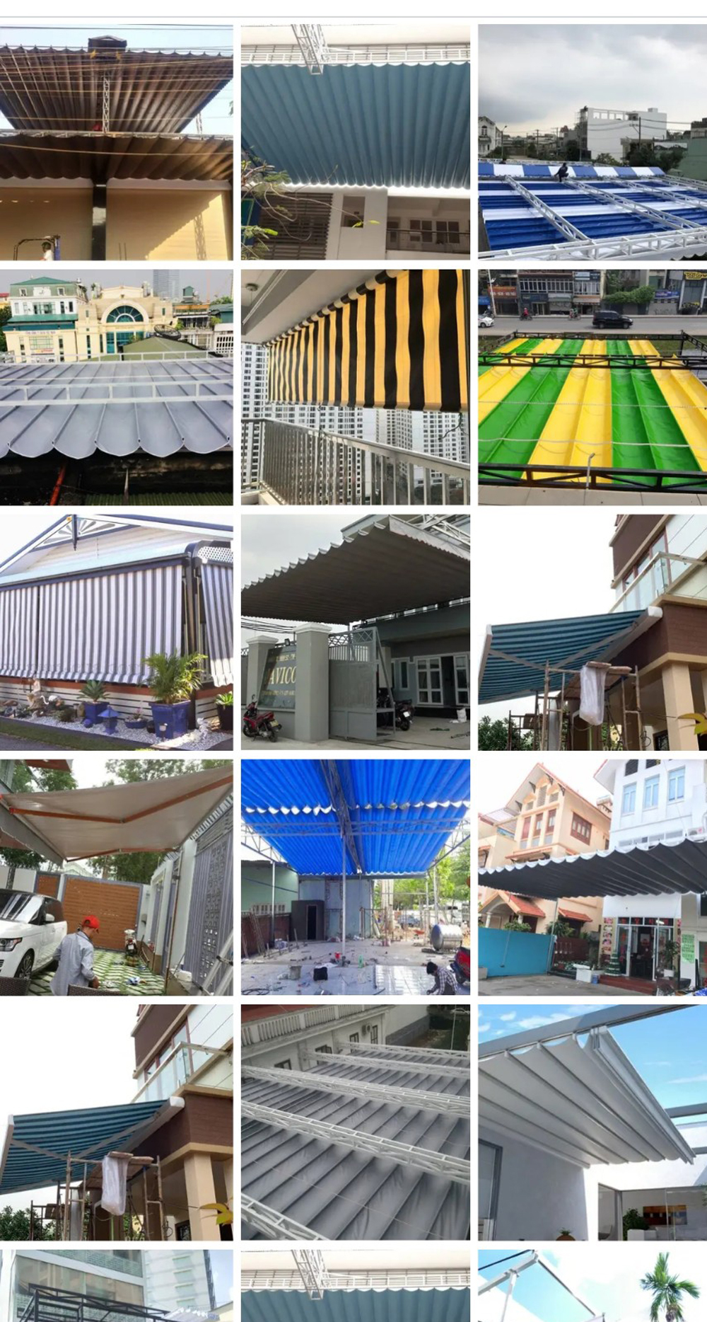 Mái xếp lớn