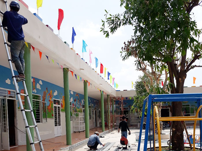 Mái xếp tại Mỹ Phước 2