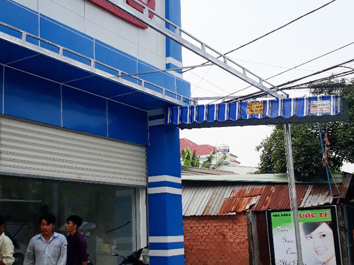 Mái xếp tại Ngã ba Vũng Tàu