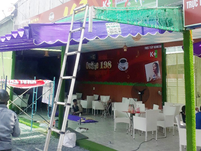 Mái xếp tại Dĩ An-BD
