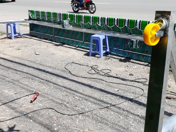 Nhà 2 mái che 2 bên tại Dĩ An